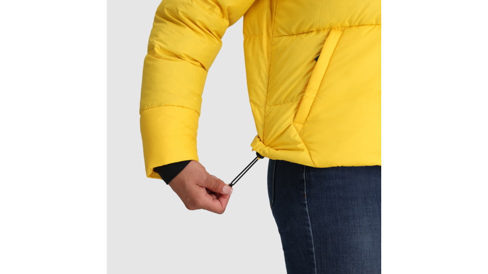 Outdoor Research Coldfront Down Jacket - Womens, Saffron, Medium, 2832011187007