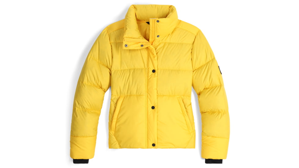 Outdoor Research Coldfront Down Jacket - Womens, Saffron, Medium, 2832011187007
