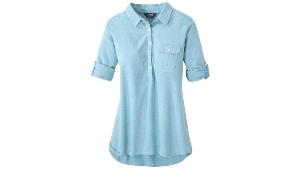 Outdoor Research Coralie Long Sleeve Shirt - Women's, Ice, Medium 243720-0291007