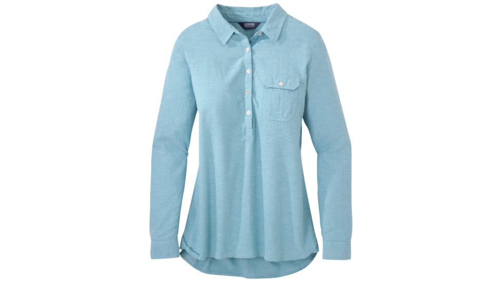 Outdoor Research Coralie Long Sleeve Shirt - Women's, Ice, Large 243720-0291008