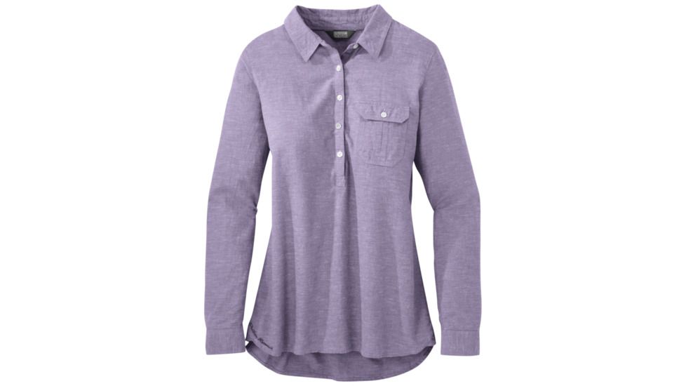 Outdoor Research Coralie Long Sleeve Shirt - Women's, Fig, Medium 243720-1112007