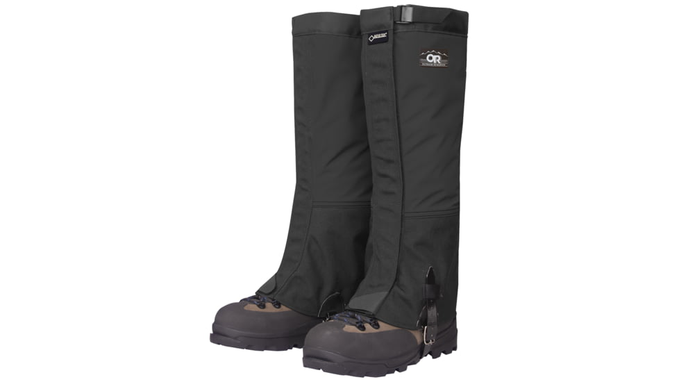 Outdoor Research Crocodile Classic Foot Gaiter - Mens, Black, L, 3221920001008