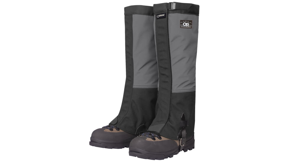 Outdoor Research Crocodile Classic Foot Gaiter - Mens, Storm/Black, M, 3221921345007