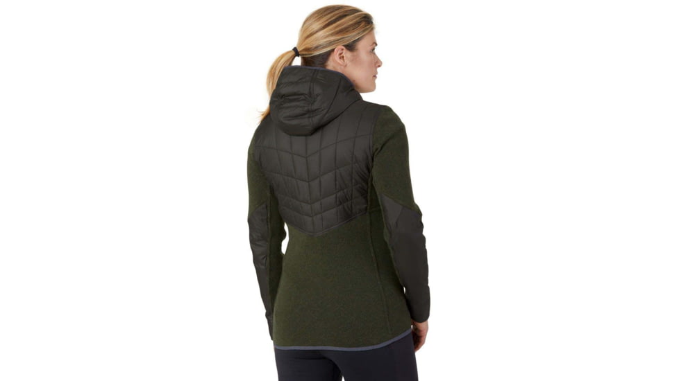 Outdoor Research Cypress Full Zip Hoodie - Womens, Forest Hthr, Extra Large, 2714801636009