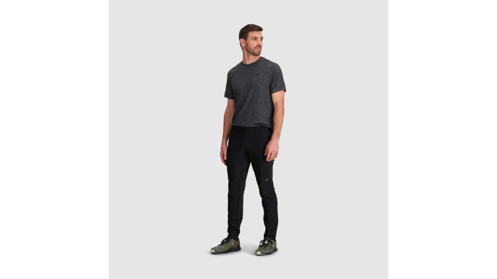 Outdoor Research Deviator Wind Pants - Mens, Black, Extra Large, 3005000001009