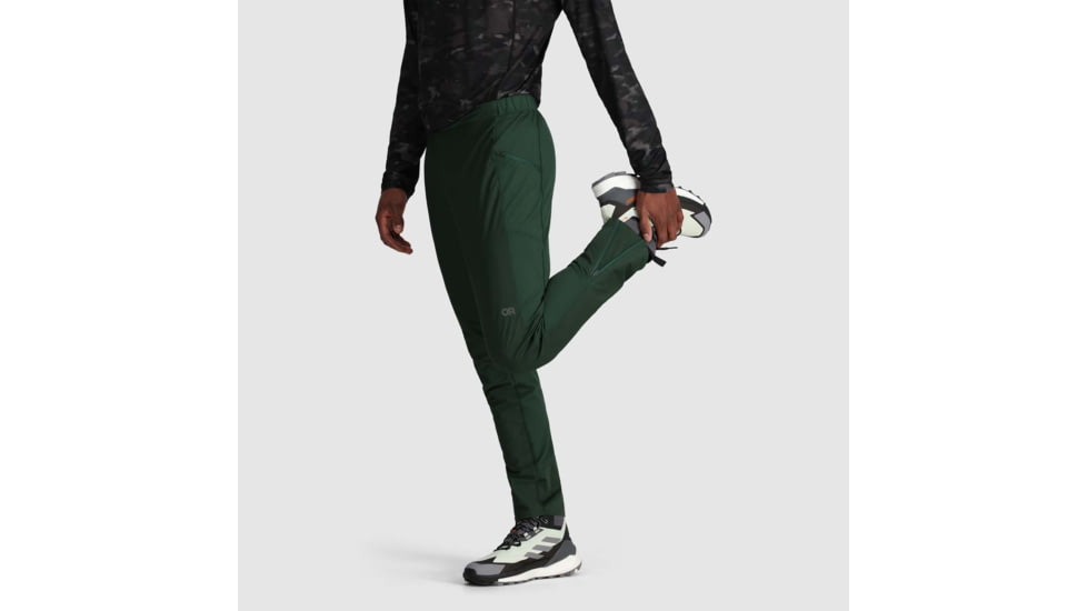 Outdoor Research Deviator Wind Pants - Mens, Grove, Small, 3005002445006