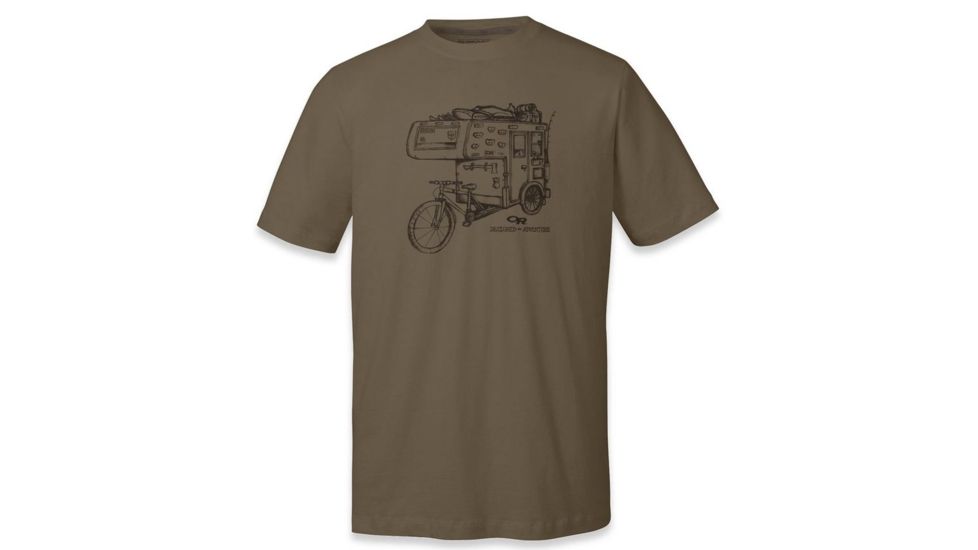 Outdoor Research Dirtbag RV Tech Tee - Men's-Walnut/Black-Small