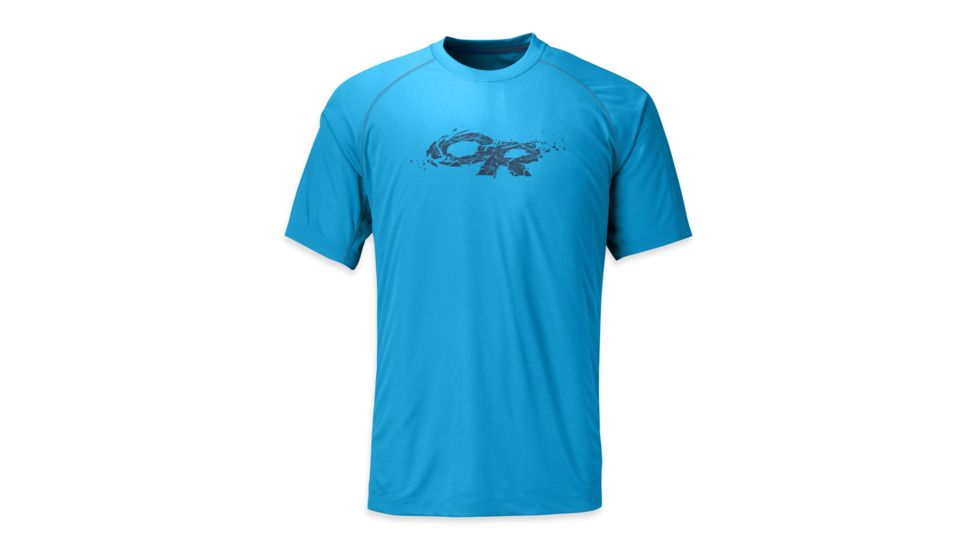 Echo Graphic Tee - Mens-Hydro/Night-Large