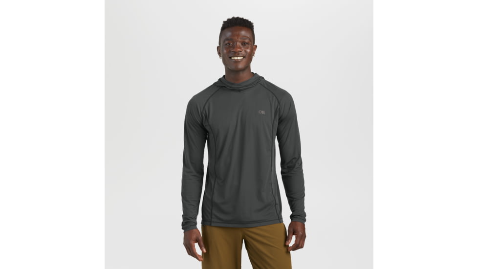 Outdoor Research Echo Hoodie - Mens, Storm, S, 2876251288006