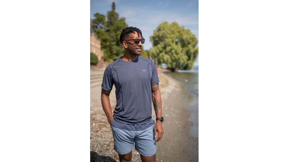 Outdoor Research Echo T-Shirt - Mens, Naval Blue, S, 2876281289006
