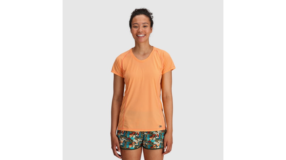 Outdoor Research Echo T-Shirt - Womens, Orange Fizz, XL, 2876582279009