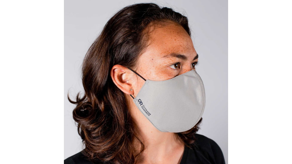 Outdoor Research Essential Face Mask Kit, Grey, One Size, 2832980900222