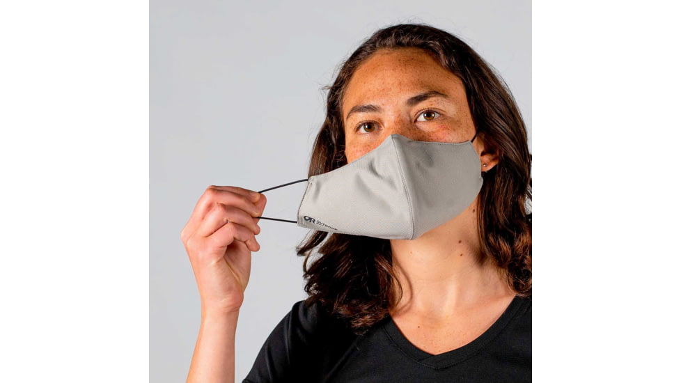 Outdoor Research Essential Face Mask Kit, Grey, One Size, 2832980900222