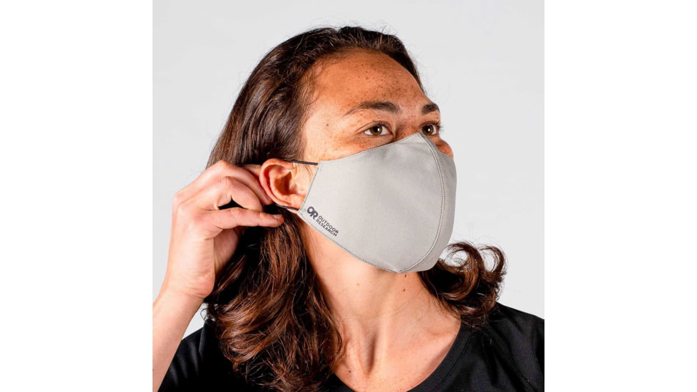 Outdoor Research Essential Face Mask Kit, Grey, One Size, 2832980900222