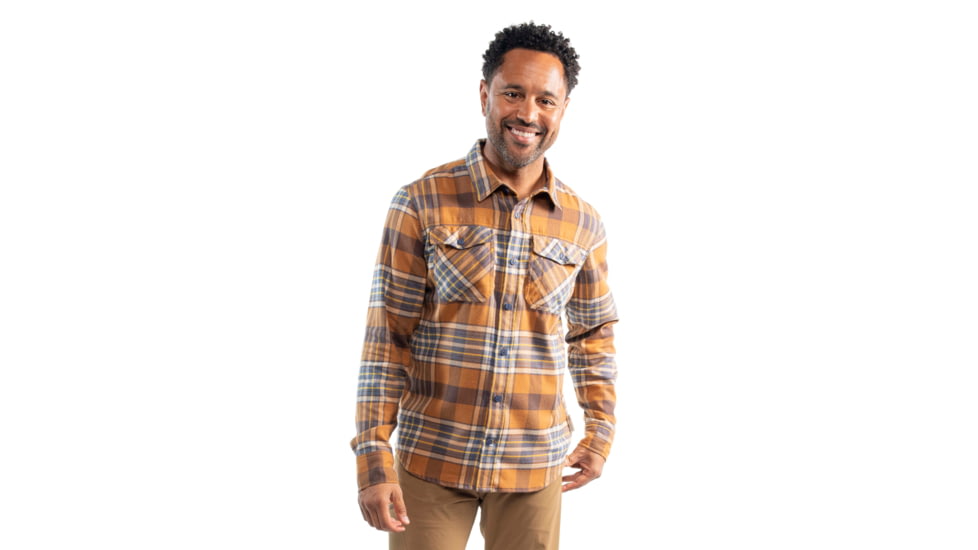 Outdoor Research Feedback Light Flannel Shirt - Mens, Bronze, Extra Large, 3001242442009