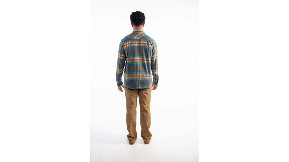 Outdoor Research Feedback Light Flannel Shirt - Mens, Harbor, Medium, 3001242447007