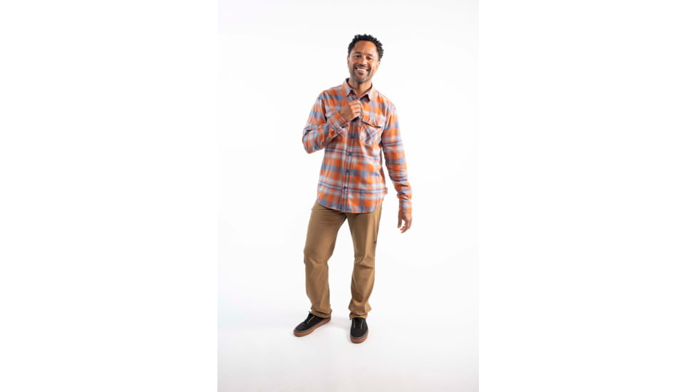 Outdoor Research Feedback Light Flannel Shirt - Mens, Terra, Small, 3001242449006