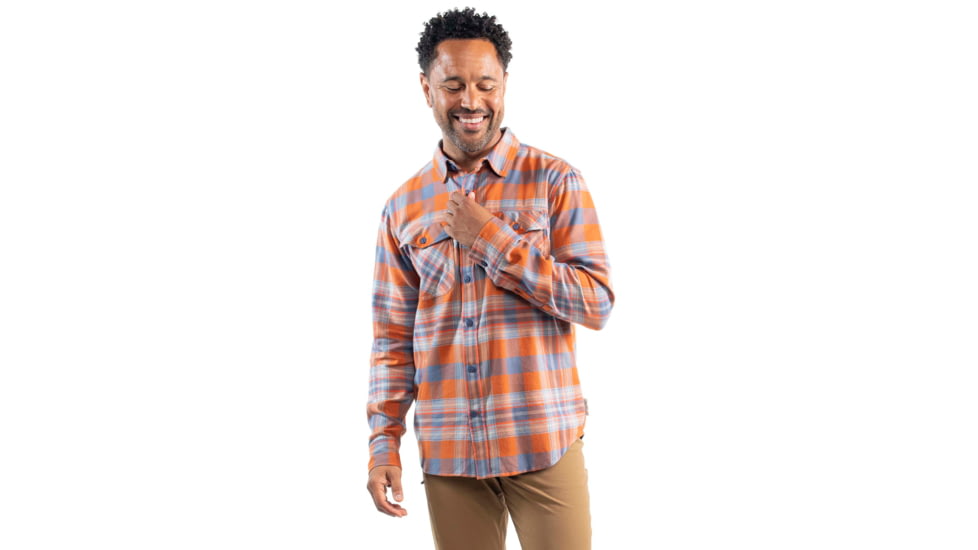 Outdoor Research Feedback Light Flannel Shirt - Mens, Terra, Small, 3001242449006