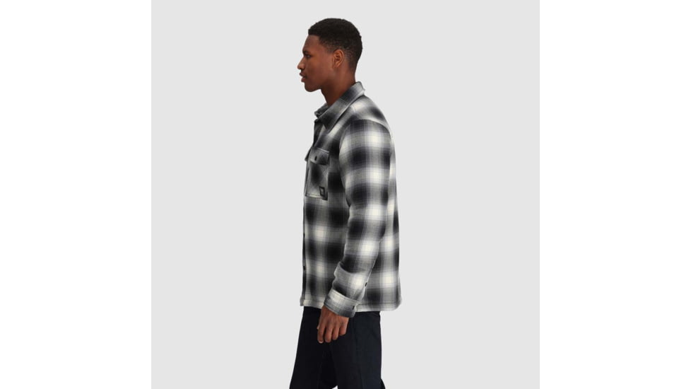 Outdoor Research Feedback Shirt Jacket - Mens, Black, Small, 3005120001006