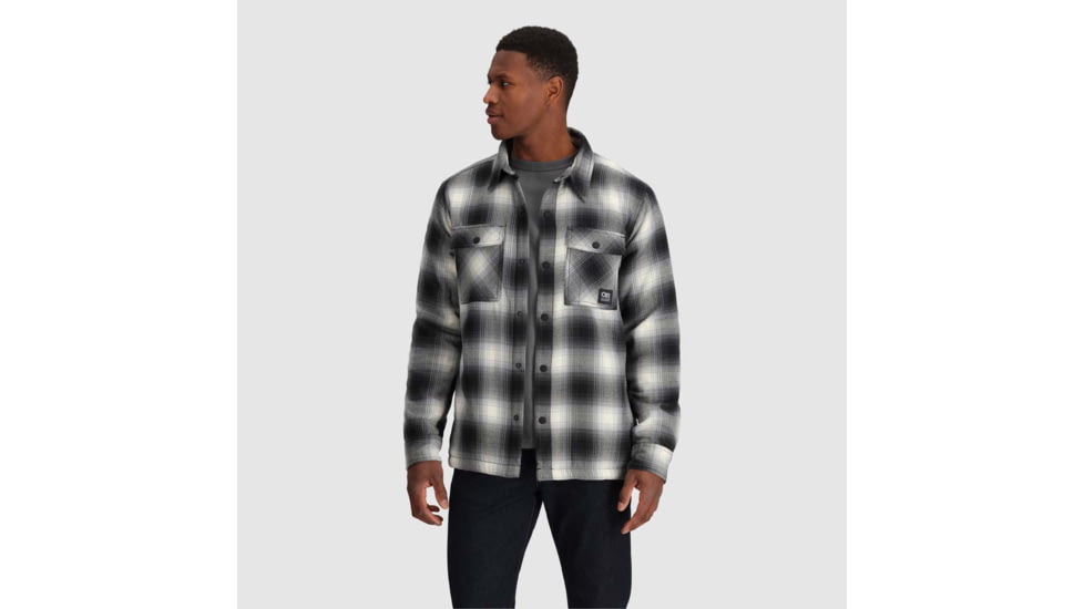 Outdoor Research Feedback Shirt Jacket - Mens, Black, Small, 3005120001006