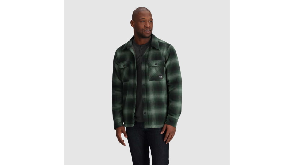 Outdoor Research Feedback Shirt Jacket - Mens, Grove, 2XL, 3005122445010