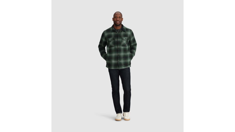 Outdoor Research Feedback Shirt Jacket - Mens, Grove, 2XL, 3005122445010