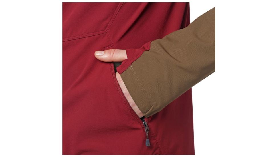 Outdoor Research Ferrosi Hooded Jacket - Mens, Burnt Orange, Small, 2500940551006