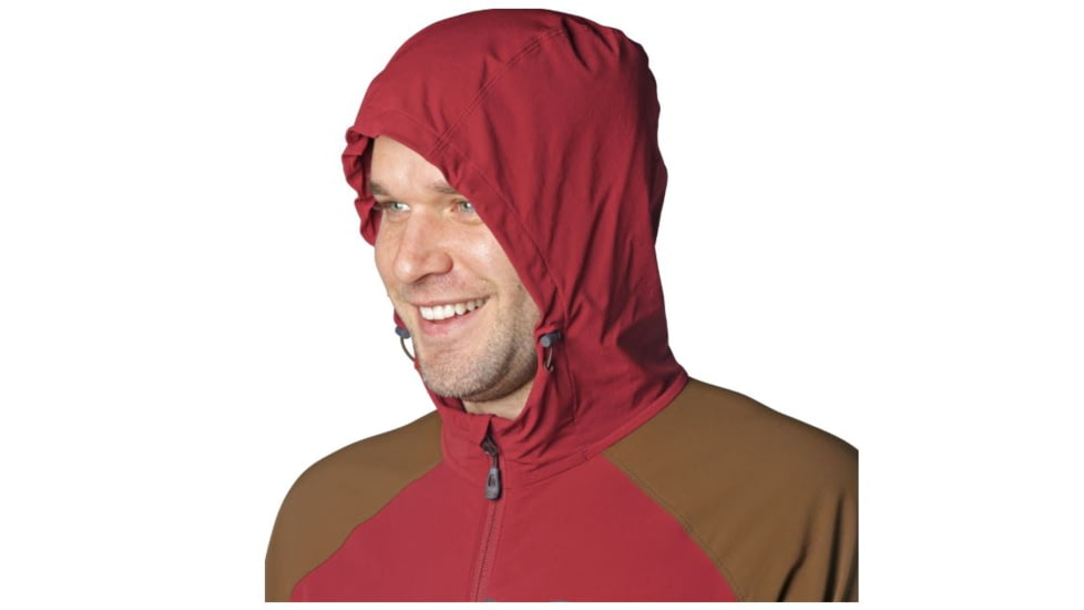 Outdoor Research Ferrosi Hooded Jacket - Mens, Burnt Orange, Small, 2500940551006