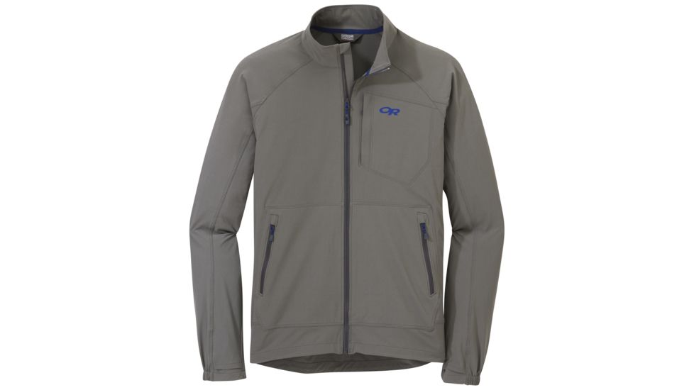 Outdoor Research Ferrosi Jacket - Mens, Pewter, Large, 2691720008008