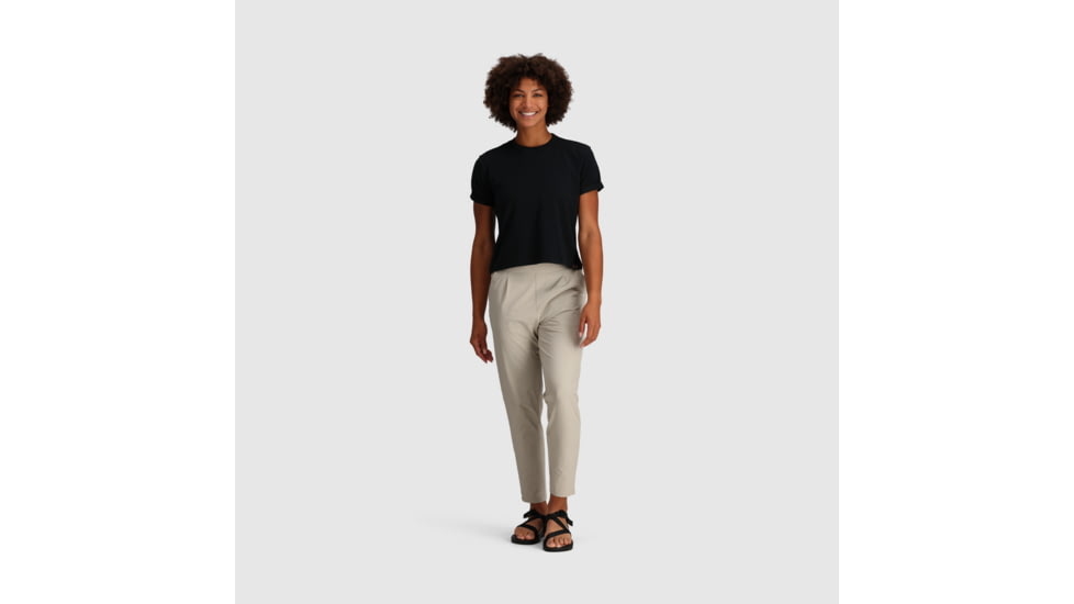 Outdoor Research Ferrosi Transit Pants - Womens, Dark Sand, Large, 3002712287008