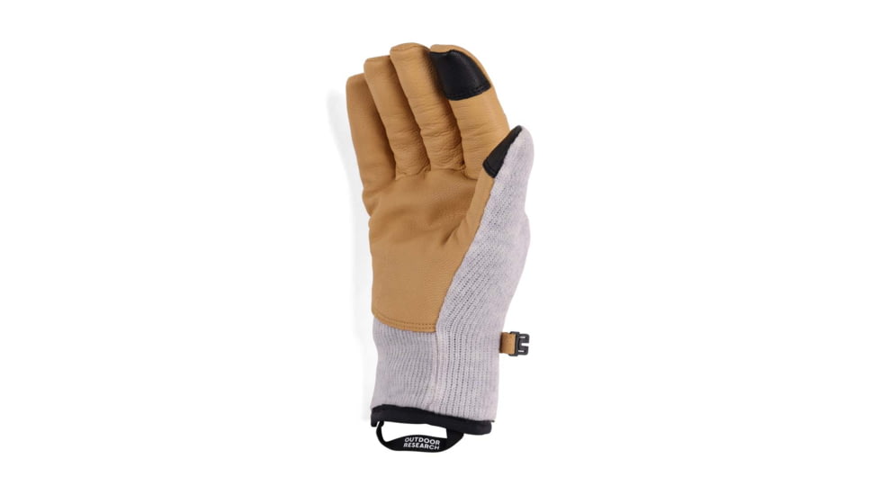 Outdoor Research Flurry Driving Gloves - Womens, Grey Heather, Medium, 3005541050007