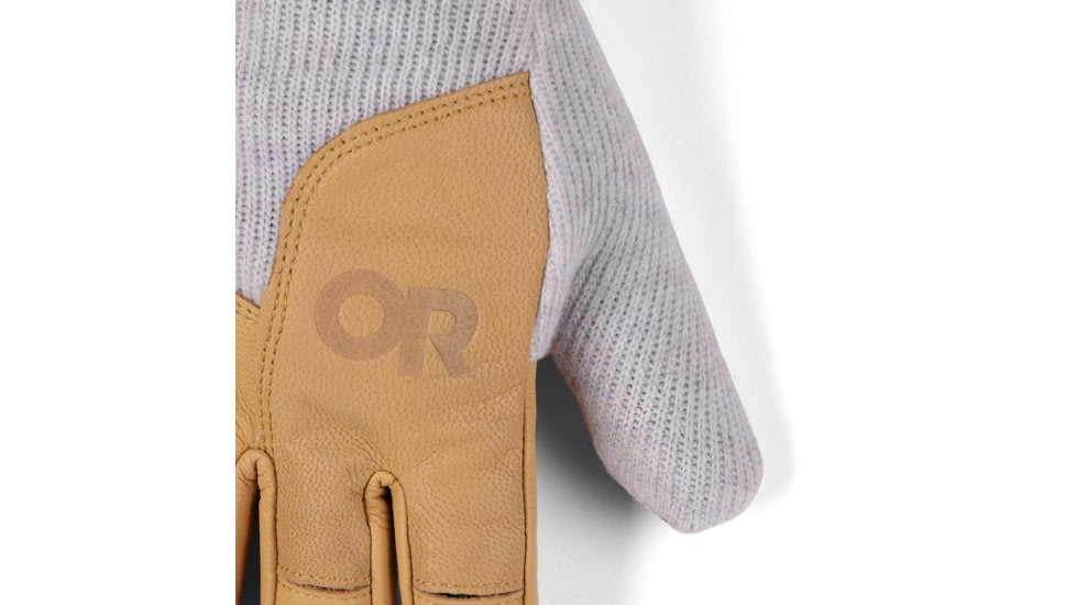 Outdoor Research Flurry Driving Gloves - Womens, Grey Heather, Medium, 3005541050007