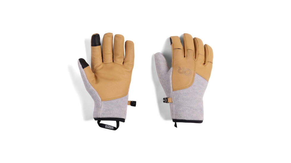 Outdoor Research Flurry Driving Gloves - Womens, Grey Heather, Medium, 3005541050007