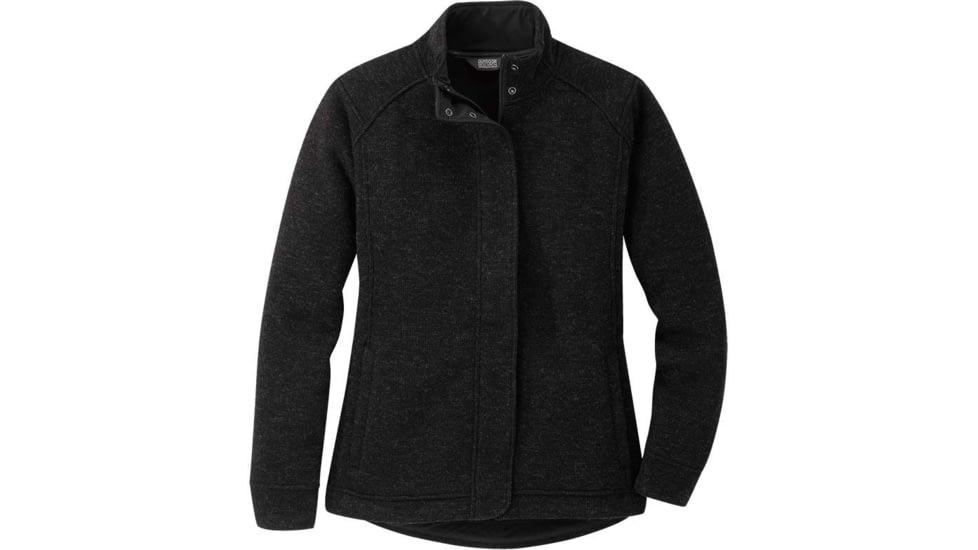 Outdoor Research Flurry Full Zip Jacket - Womens, Black, Medium, 2776130001007