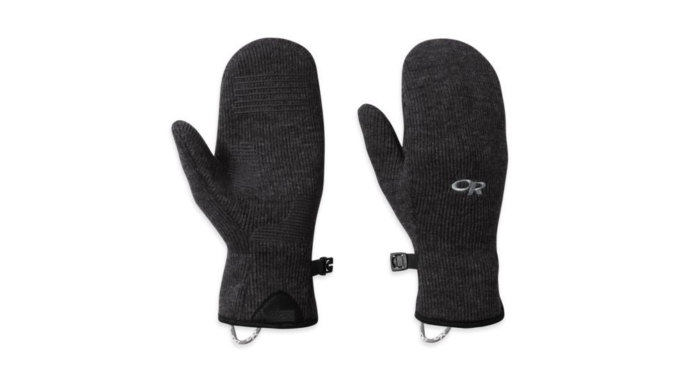 Outdoor Research Flurry Mitts - Womens-Black-Small
