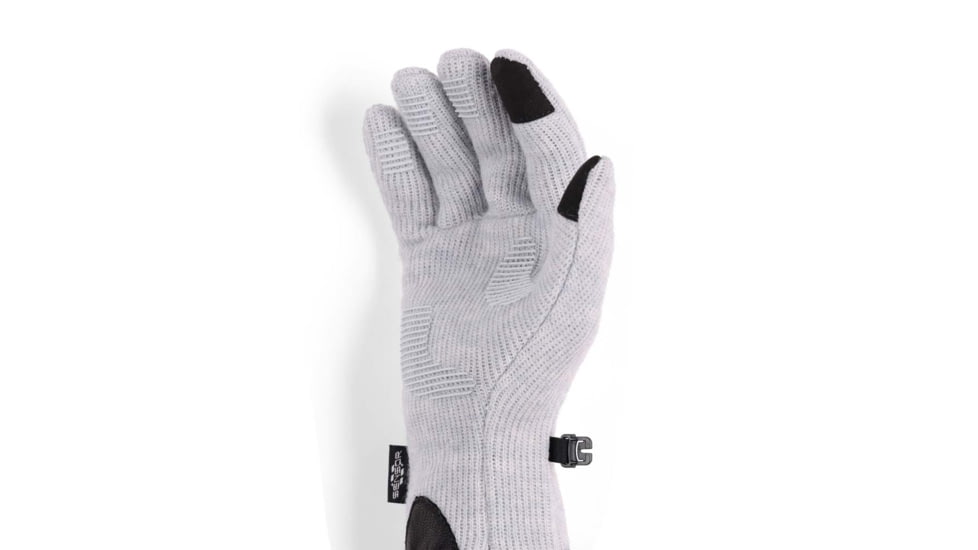 Outdoor Research Flurry Sensor Gloves - Womens, Grey Heather, Large, 2448881050008