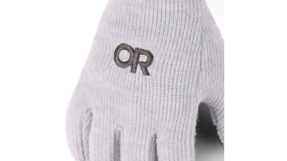 Outdoor Research Flurry Sensor Gloves - Womens, Grey Heather, Large, 2448881050008