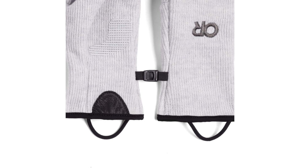 Outdoor Research Flurry Sensor Gloves - Womens, Grey Heather, Large, 2448881050008