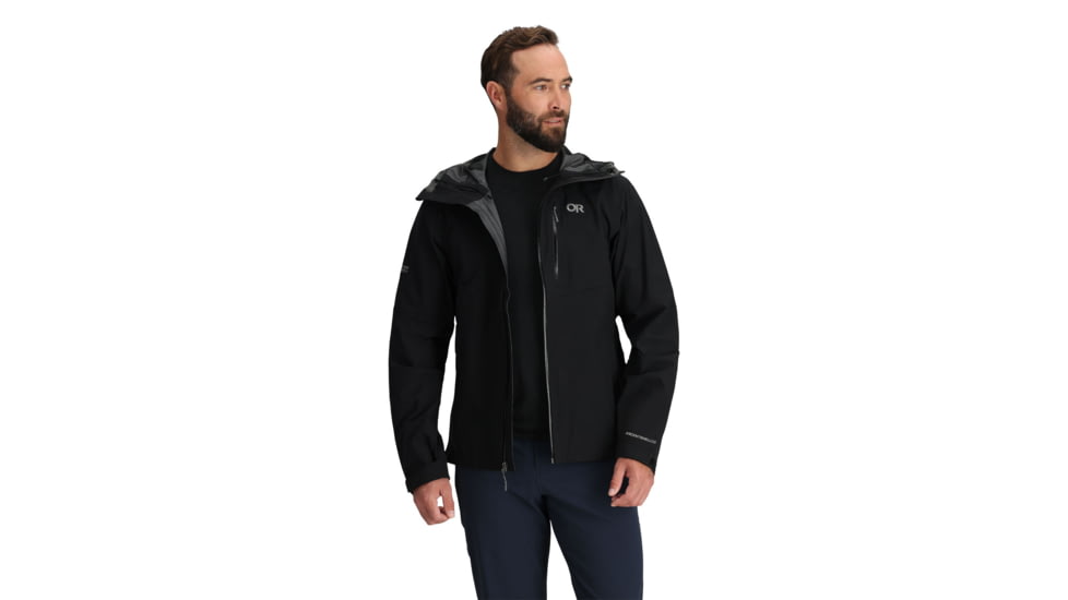 Outdoor Research Foray 3L Jacket - Mens, Black, M, 3220880001007