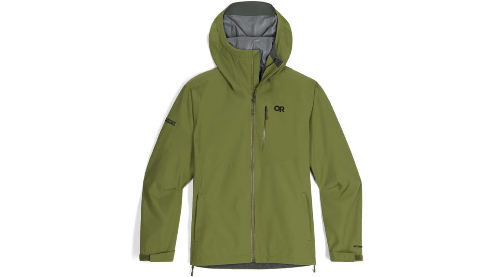 Outdoor Research Foray 3L Jacket - Mens, Green, Large, 3220880737008