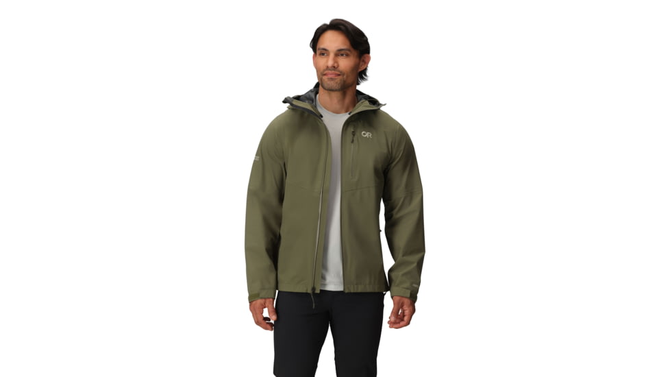Outdoor Research Foray 3L Jacket - Mens, Ranger Green, Medium, 3220882288007