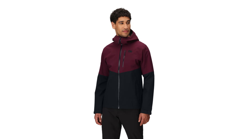 Outdoor Research Foray 3L Jacket - Mens, Winterberry/Black, Small, 3220882942006