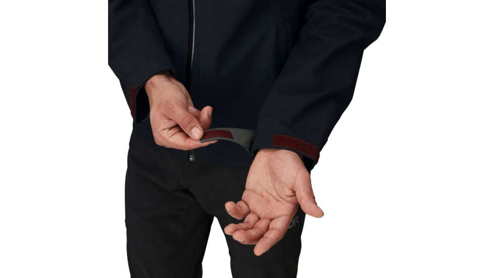 Outdoor Research Foray 3L Jacket - Mens, Winterberry/Black, Small, 3220882942006