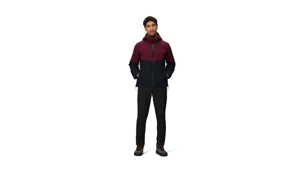 Outdoor Research Foray 3L Jacket - Mens, Winterberry/Black, Small, 3220882942006