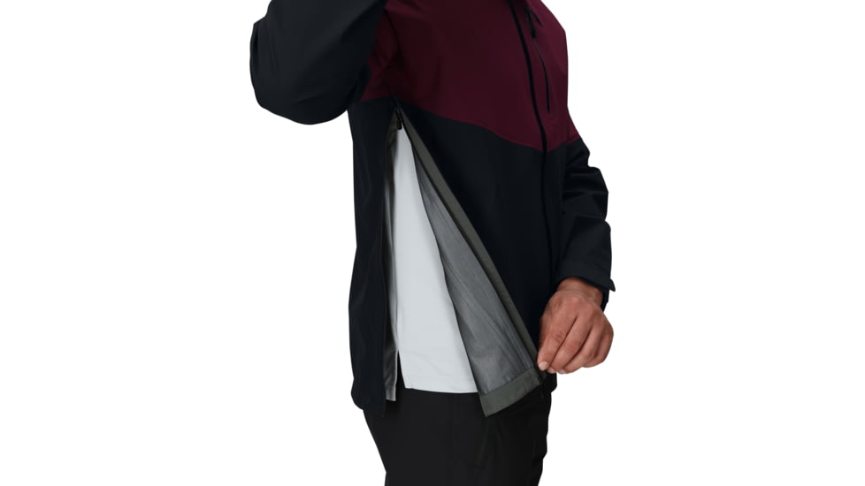 Outdoor Research Foray 3L Jacket - Mens, Winterberry/Black, Small, 3220882942006