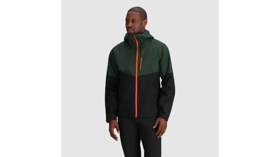 Outdoor Research Foray II Jacket - Mens, Grove/Black, Large, 2876152630008