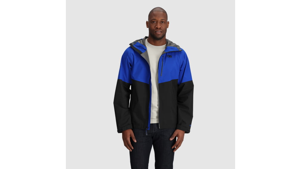 Outdoor Research Foray II Jacket - Mens, Topaz/Black, Medium, 2876152566007