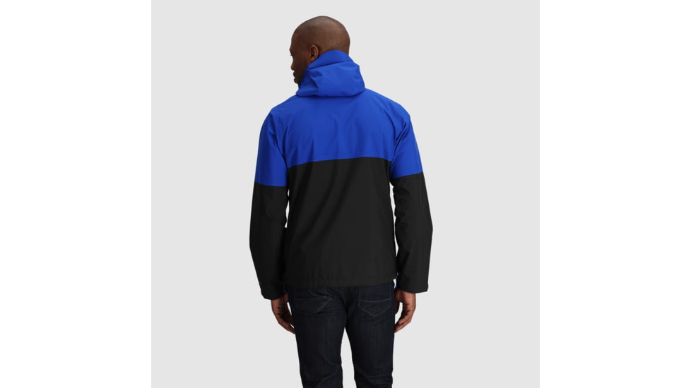 Outdoor Research Foray II Jacket - Mens, Topaz/Black, Medium, 2876152566007