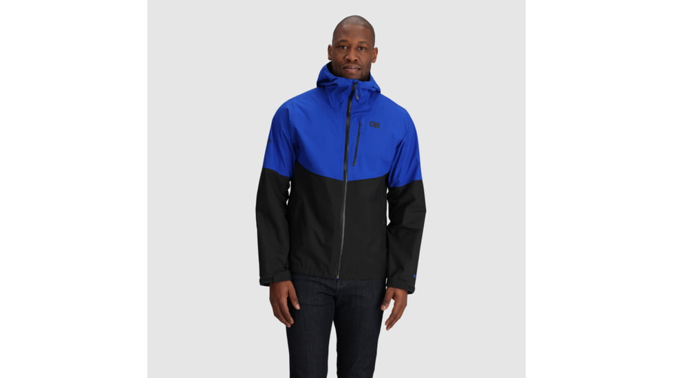 Outdoor Research Foray II Jacket - Mens, Topaz/Black, Medium, 2876152566007