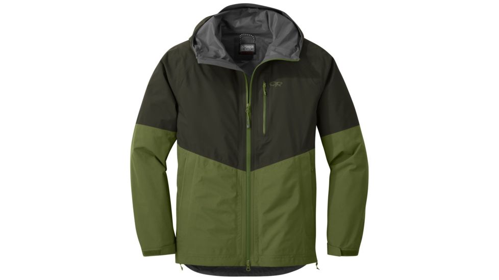 Outdoor Research Foray Jacket - Mens, Forest/Seaweed, Large, 2680801600008